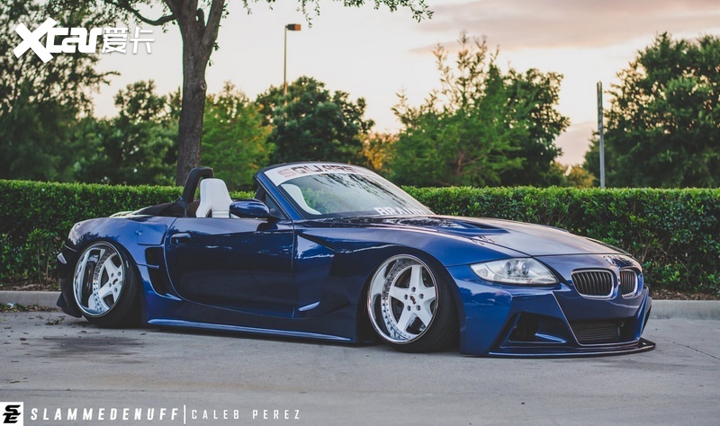 造型独特的热血小炮宝马z4m改装案例