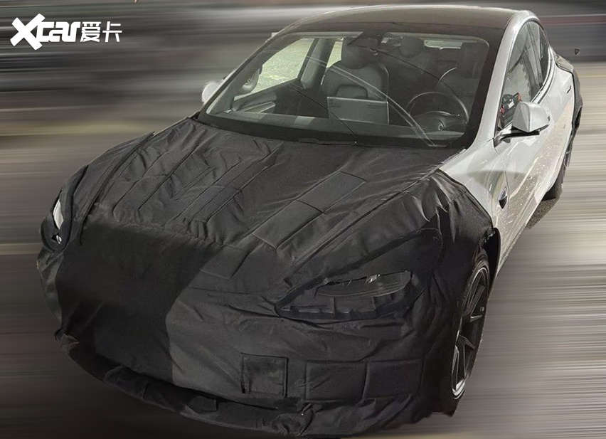 新款Model 3曝光？家族跑车同款前脸 还等啥Model Q！