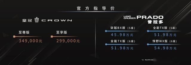 全新皇冠、全新普拉多传奇归来 一汽丰田开启智电向上新篇章