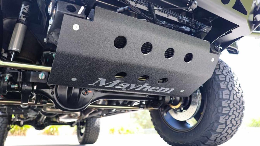 硬塞入通用LT4 V8机械增压，这台路虎卫士D110老爷车有点帅