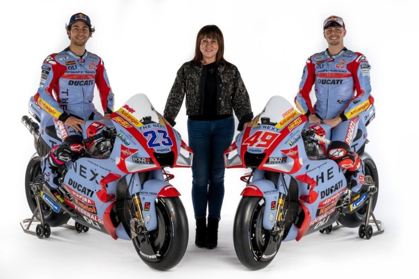 Gresini车队2022阵容发布：浅蓝涂装上身杜卡迪GP21