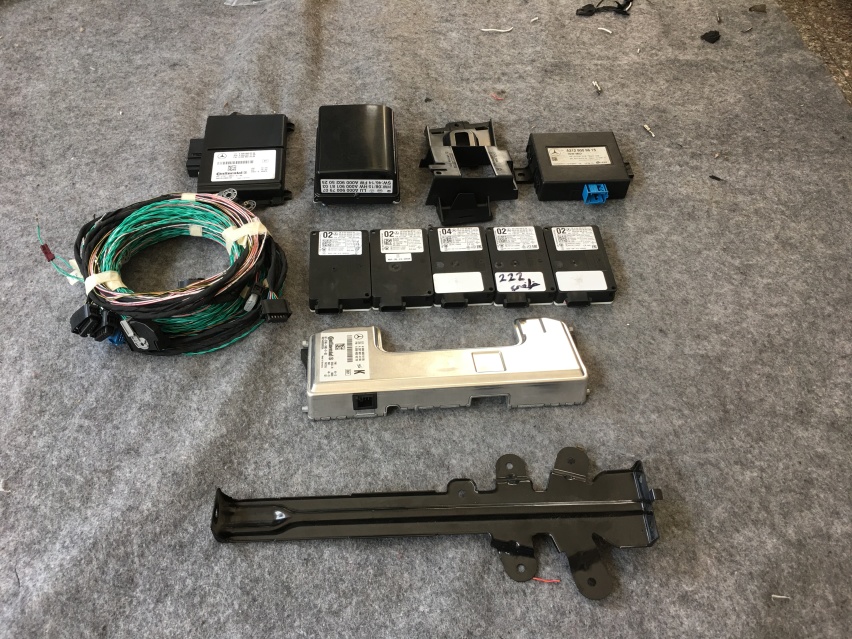 18款奔驰GLE450自适应巡航ACC改增强辅助驾驶23P多了那些功能