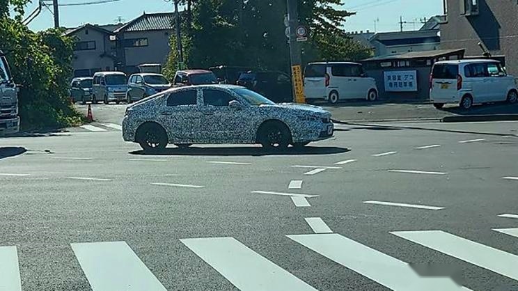 缺少运动气息，回归家用路线？全新思域两厢版谍照曝光