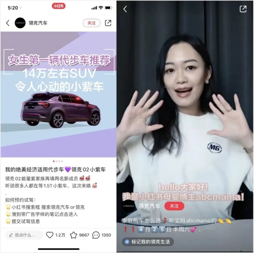 小红书是汽车直播圈里的清流？