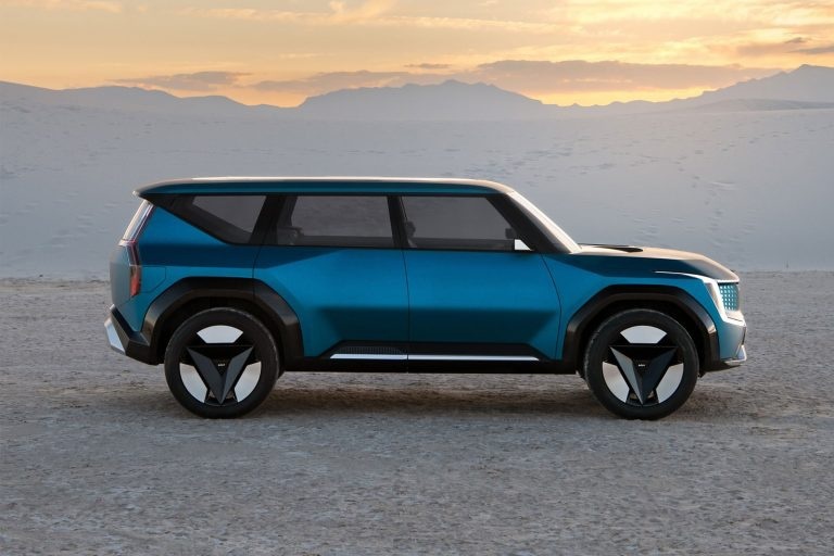 采用对立与统一美学理念 详解起亚EV9概念电动SUV