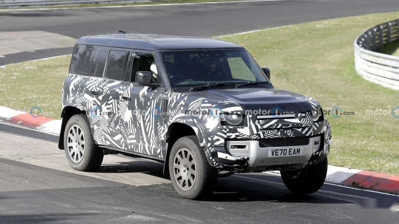 对标AMG G 63，新款卫士110 V8车型赛道测试谍照曝光！