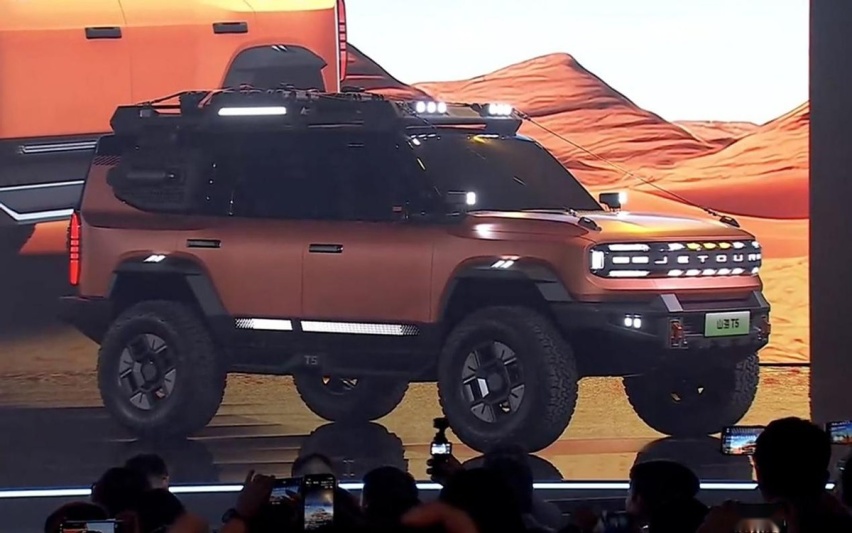 捷途要出大型硬派SUV！外形不输坦克、方程豹，配三把锁，能火？