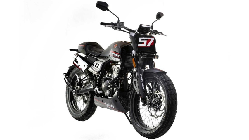 TFT全彩仪表、40mm倒叉，Flat Track 125