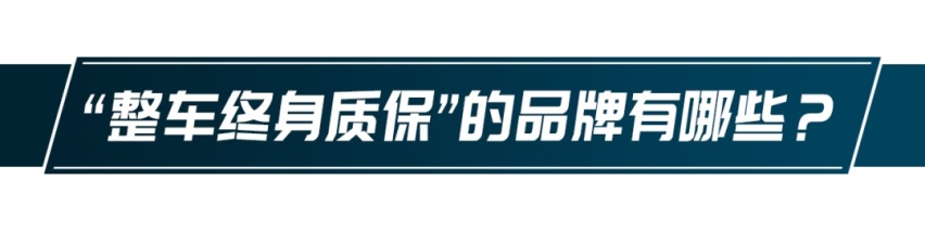 购买“终身质保”的汽车,背后的条款你都读懂了吗?
