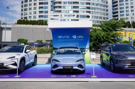 比亚迪汽车1-5月再夺销冠，海外增长超112%全球破局