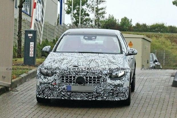全新奔驰-AMG C63谍照曝光 有望2021年正式亮相