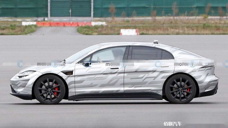 索尼Vision S最新谍照曝光 外观细微调整/最大功率为400kW