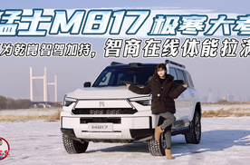 猛士M817极寒大考！华为乾崑智驾加持，智商在线体能拉满