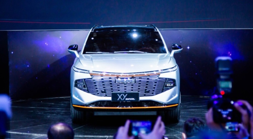 哈弗品牌上海车展发布旗舰SUV HAVAL XY概念车