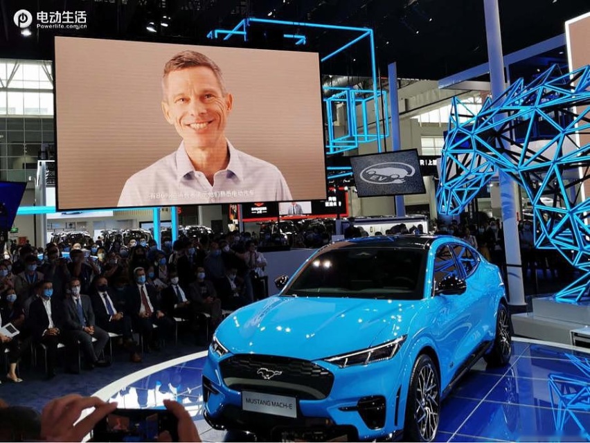 2020北京车展：福特全球首款纯电SUV Mustang M