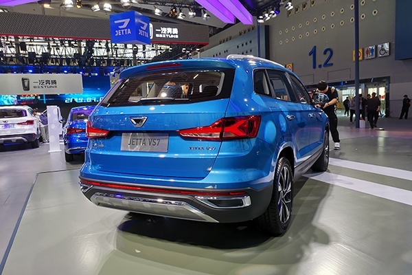 2019广州车展新车：捷达VS7，浓浓的德味儿！
