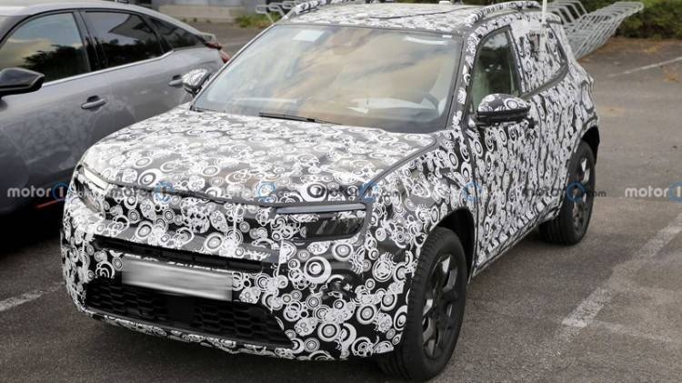 车长仅4米出头 Jeep全新小型SUV谍照曝光