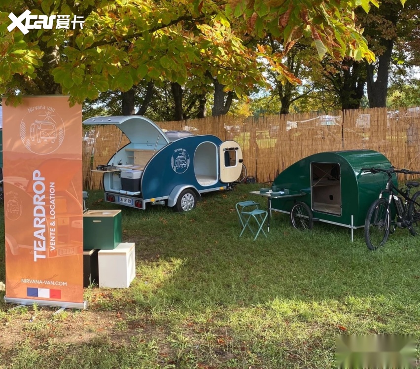 自行车也能拖房车？法国新款纳米露营车来了