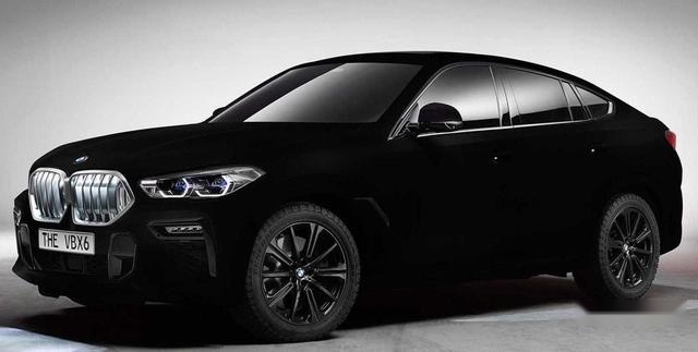 世界上最黑的宝马 2020款全新BMW X6