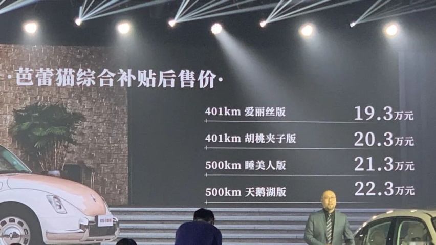 奇瑞欧萌达/欧拉芭蕾猫上市…丨今日车闻
