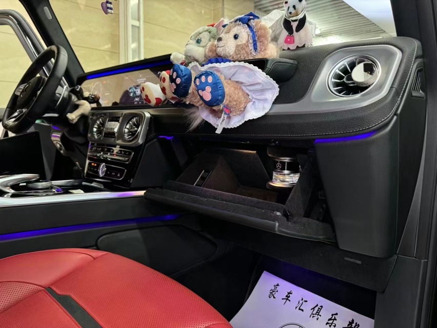 奔驰大G升级改装香氛系统过程