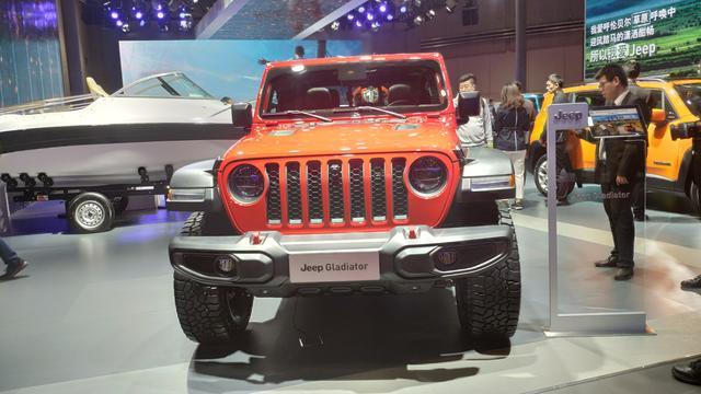 上海车展：Jeep Gladiator皮卡实车