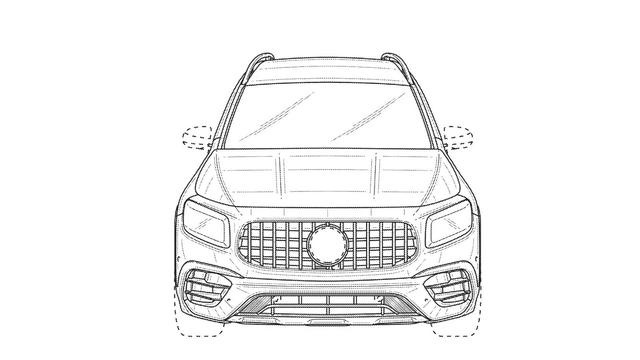 将近400匹的小型SUV！！！奔驰AMG GLB45申报图曝