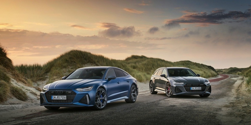 地表最帅奥迪RS6、RS7再升级，极速破300