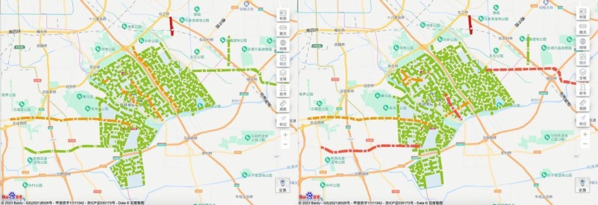 五一北京全城拥堵,亦庄独秀,百度AI信控技术助力假期出行自由