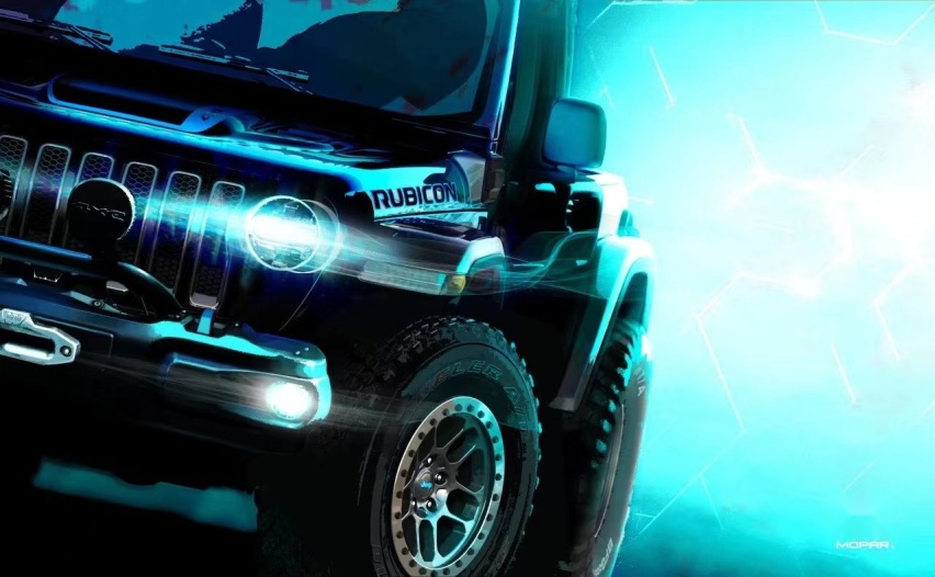插混动力，裸露形象，牧马人4xe Off-Roader预告