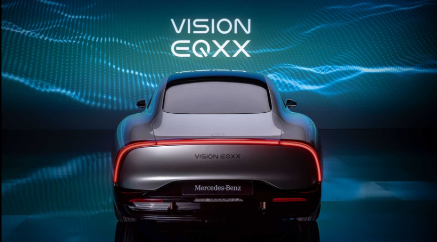 奔驰Vision EQXX概念车首次亮相 续航里程可达621英里