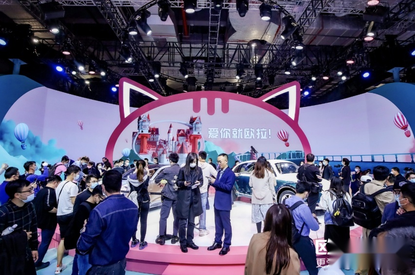 欧拉长红 硬核内容燃爆上海车展