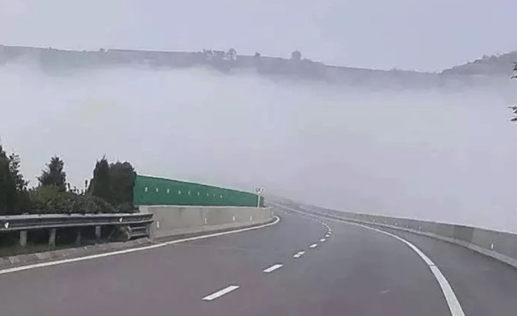 秋季行车突然遇团雾怎么办？这样处理最安全，关键时候能保命！