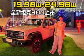 19.98w-24.98w全新坦克300上市