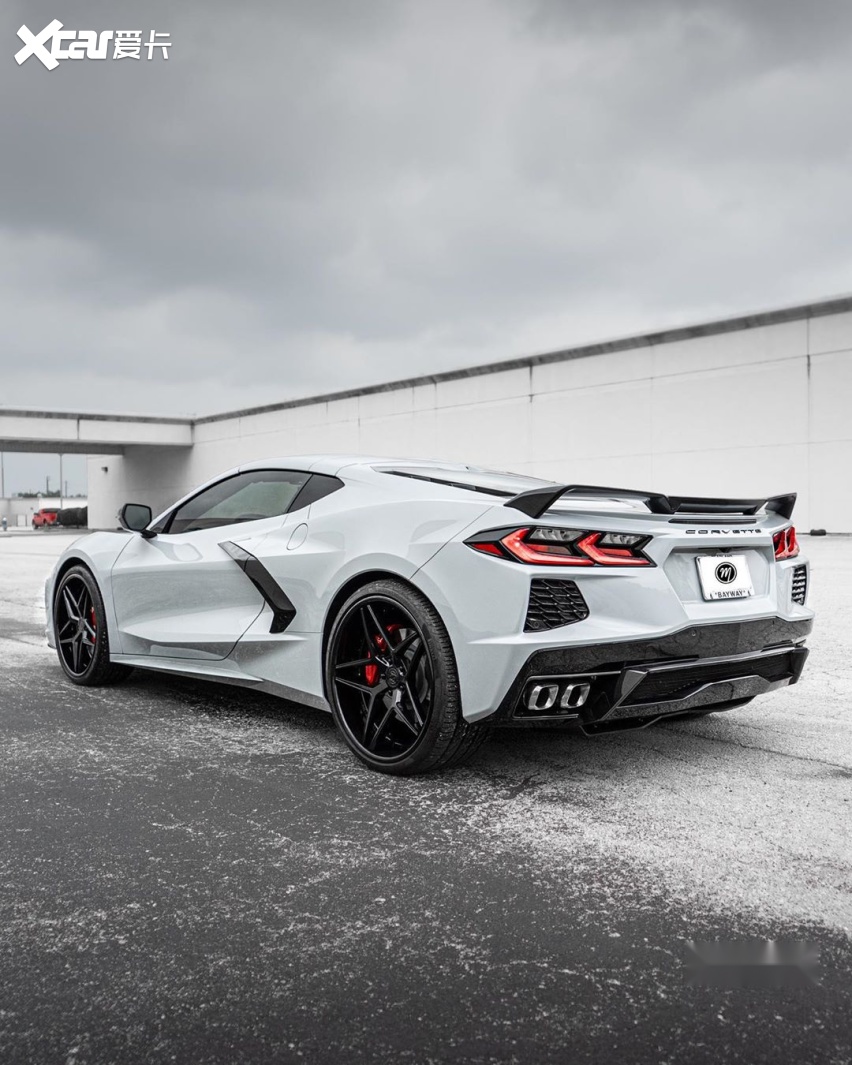 运动感很强 全新科尔维特c8实车-爱卡汽车爱咖号