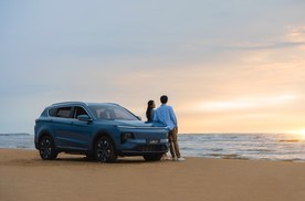 综合续航1300km 大七座电混SUV 捷途山海L7上市12.98万起