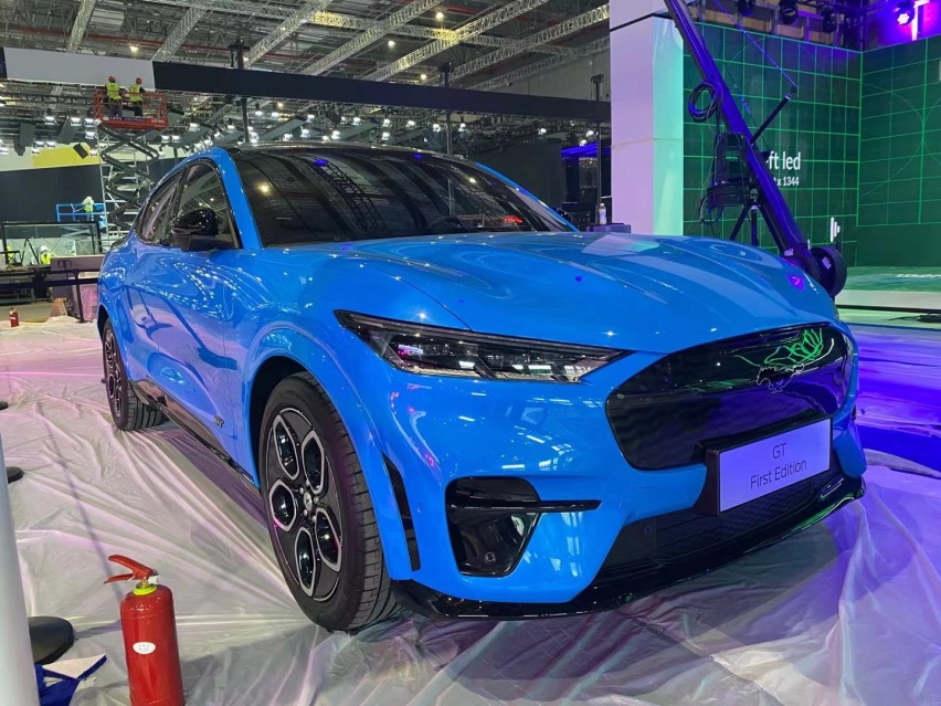 2021上海车展探馆：长安福特Mustang Mach-E GT版