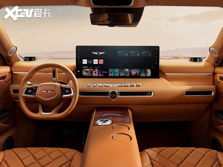 旗舰纯电SUV 捷尼赛思GV90官图发布