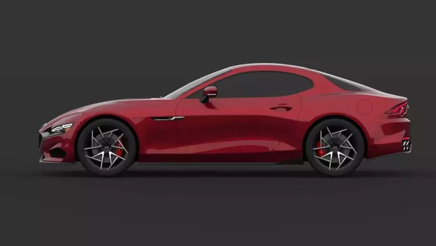 新一代马自达RX-7假想图曝光，转子引擎的梦想该何去何从？