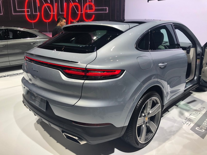 【子曰2019上海车展】全新保时捷Cayenne Coupe