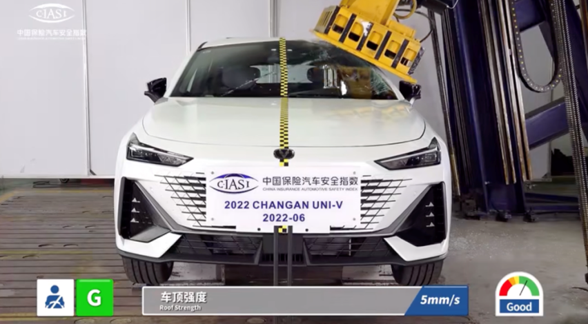 这才是标杆级安全表现！长安UNI-V获C-IASI三项全优评级