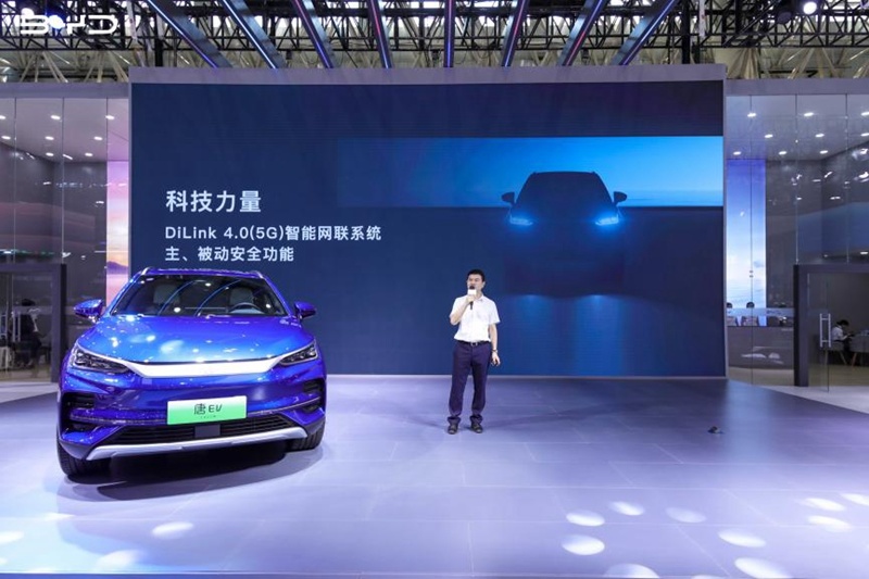 30万级纯电SUV扛鼎之作 2022款唐EV武汉上市