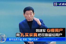魏建军心疼用户，用扎实求真把可靠留给用户