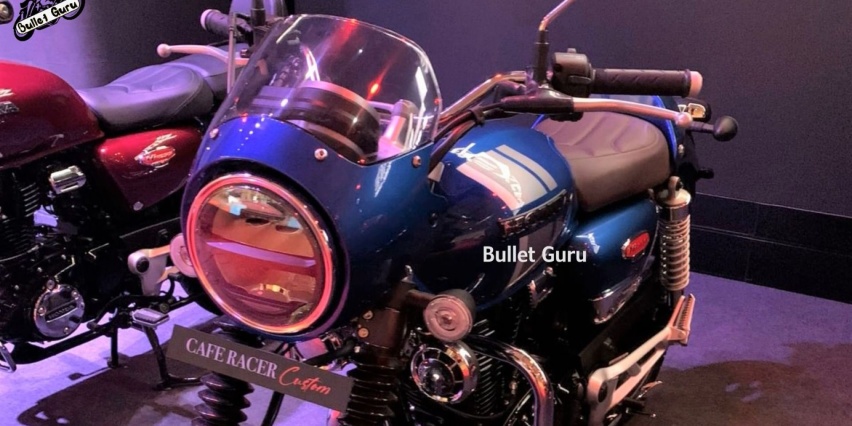 子弹头罩、单座盖上身，本田CB350 Cafe Racer印度亮相