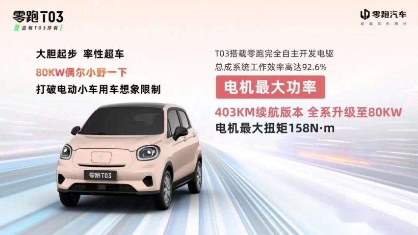 智能安全、动力升级，2022款零跑T03上市，6.89万元起