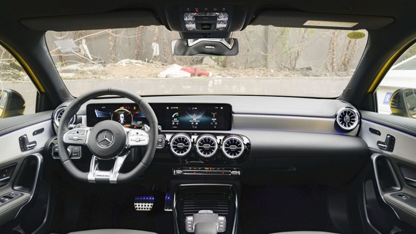 预算50万买前驱双离合？AMG A 35每月养车2400元