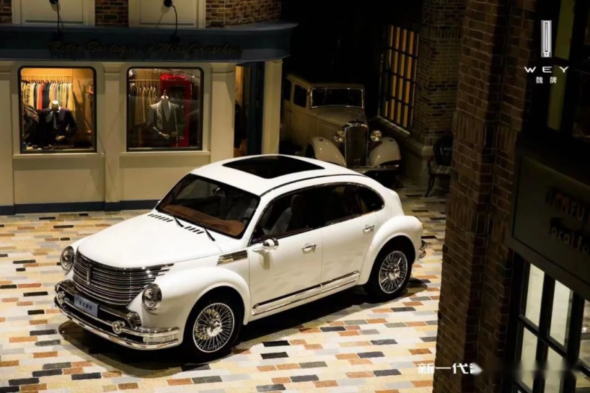 惊艳，WEY品牌发布全新复古潮驾SUV