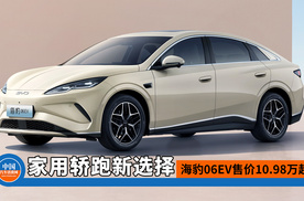 家用轿跑新选择！海豹06EV售价10.98万起