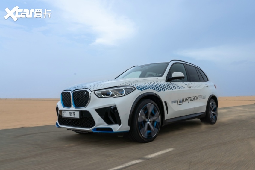 bmw ix5 氢燃料电池车,动作"氢",水花大-爱卡汽车爱咖号