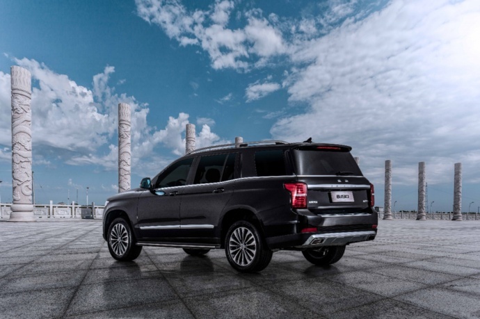 代表自主品牌的旗舰SUV 顶级平台研发的BJ90